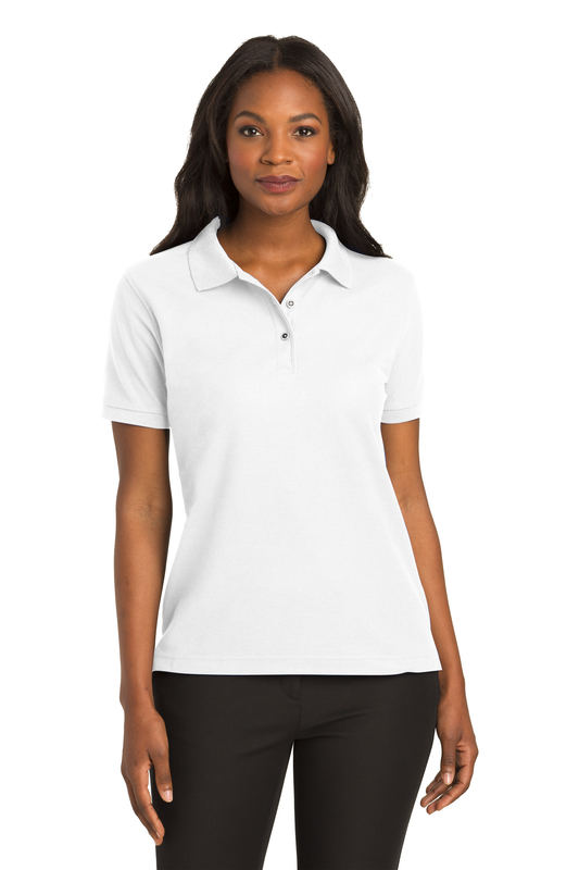 Ladies Port Authority Silk Touch Cotton Polo Student, Staff and Parents