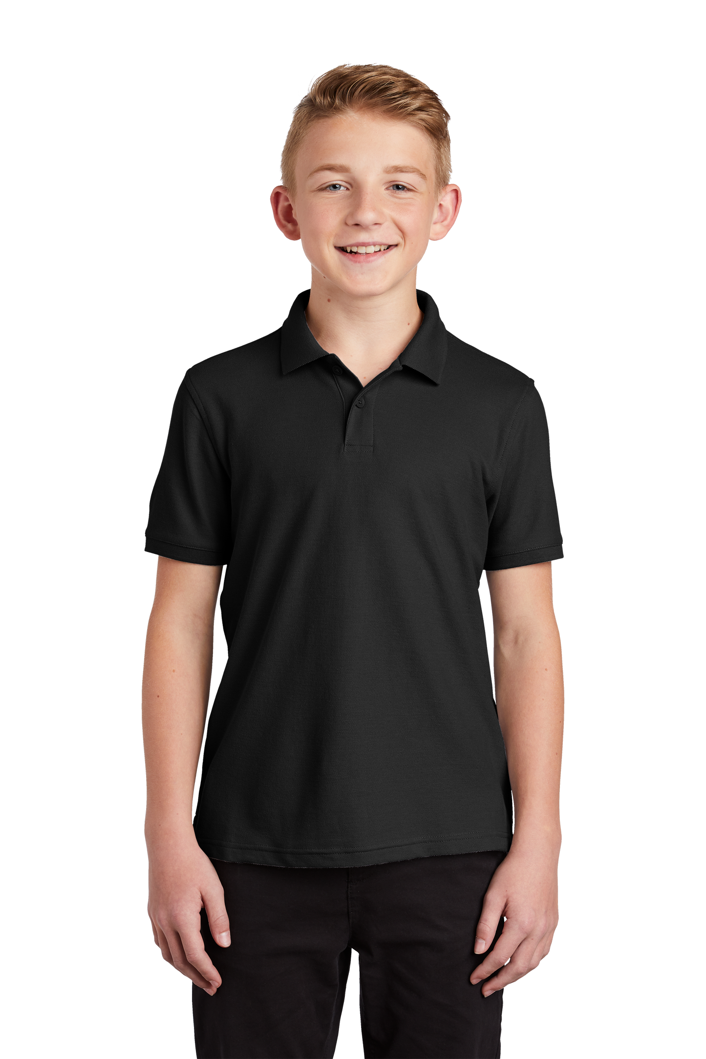 Youth Port Authority Core Classic Pique Polo