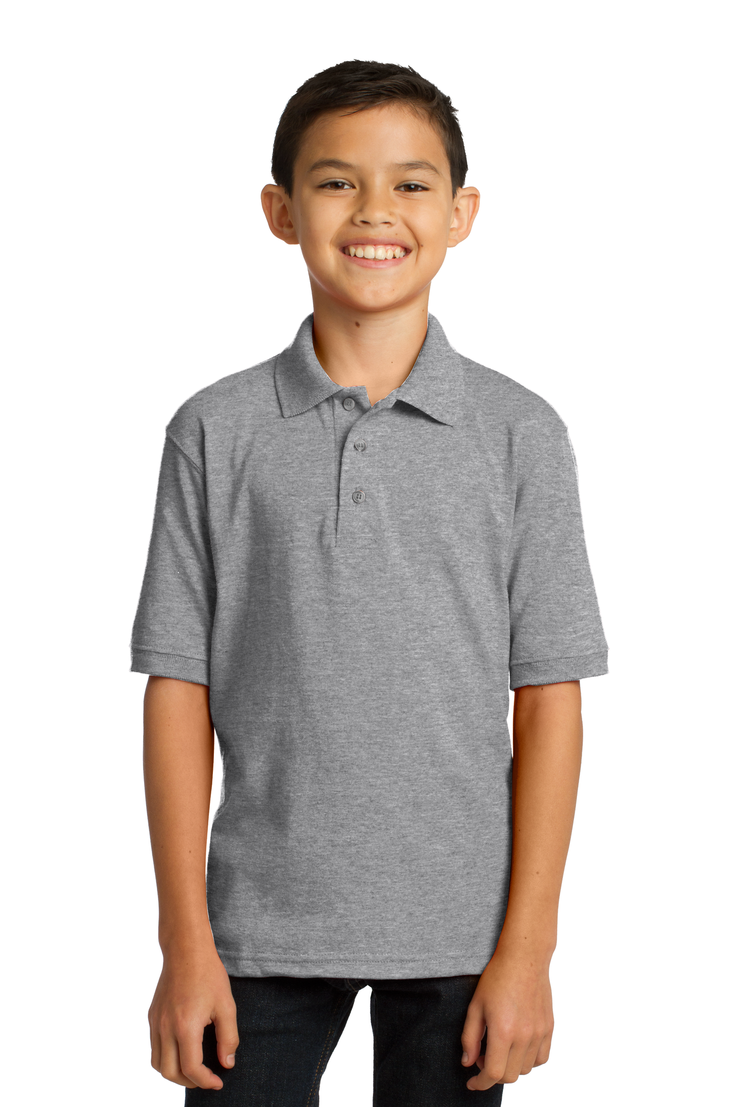 Youth Port Authority Silk Touch Polo