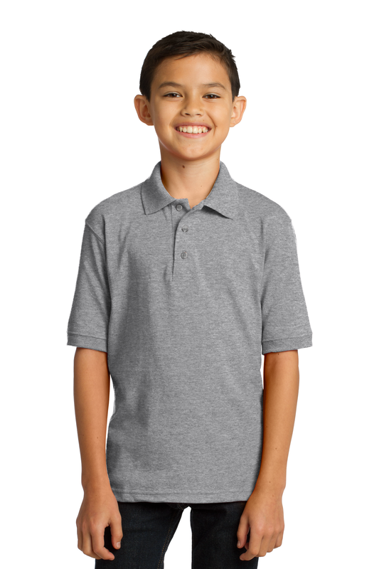Youth Port Authority Silk Touch Polo